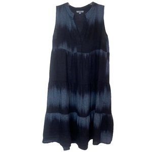 Brand New Rosemarine Sleeveless Flowy Tie Dye Linen Dress